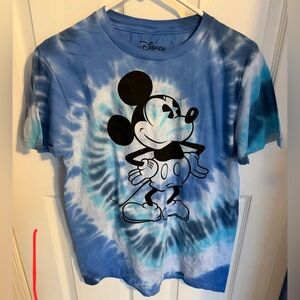 Disney Mickey Mouse Tie Dye Tee, Men’s Size Small New
